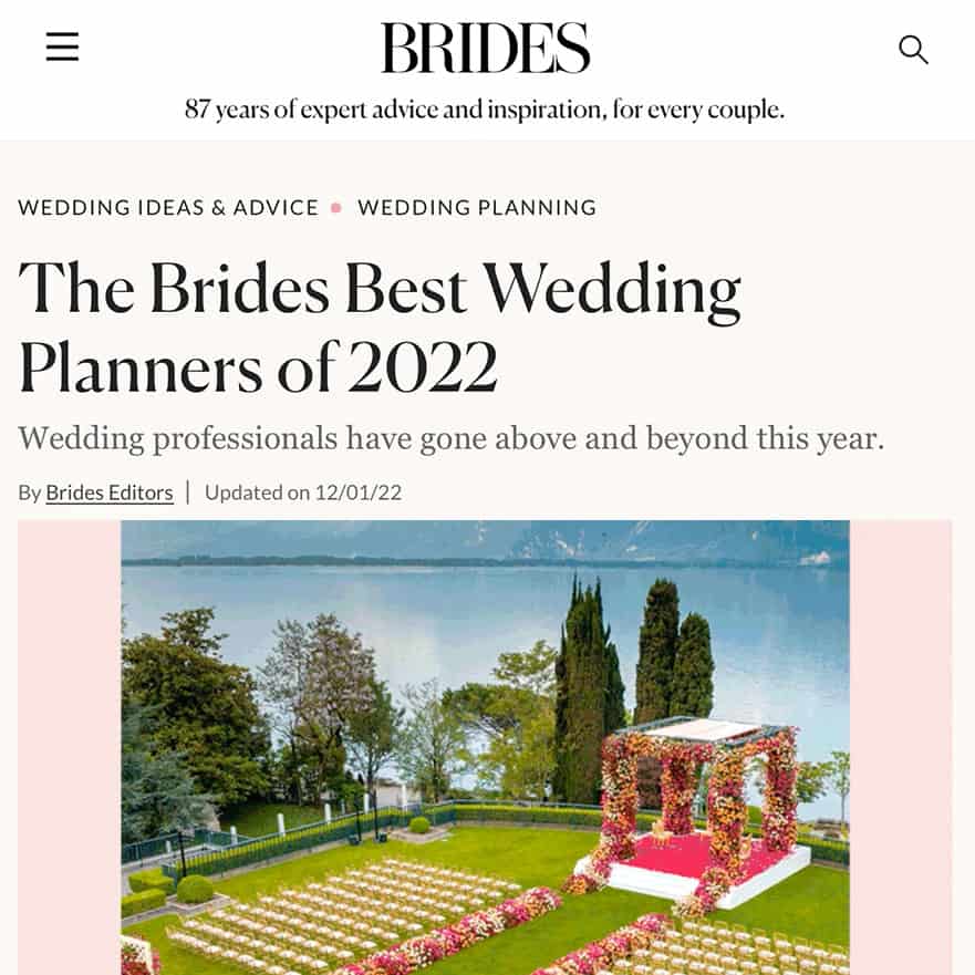 The Brides Best Wedding Planners of 2022