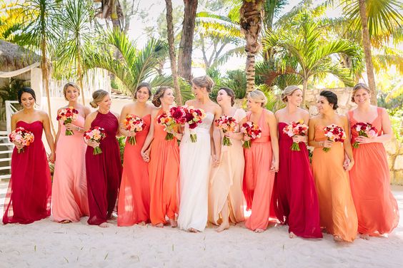 The top 24 Ideas About Sunset Wedding Colors - Home, Family, Style and ...