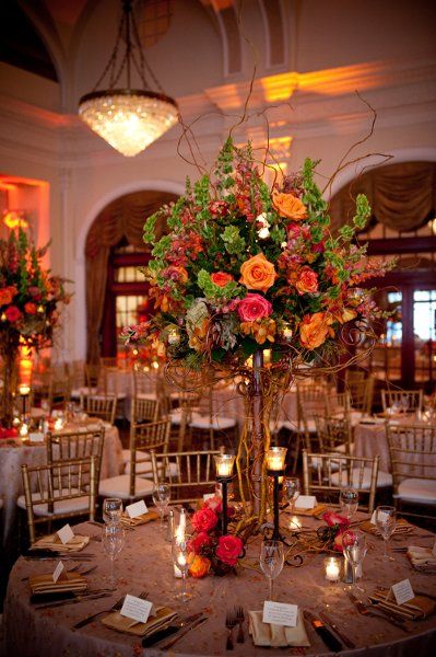 Autumn Hues For Your Reception Decor Sonal J Shah Event