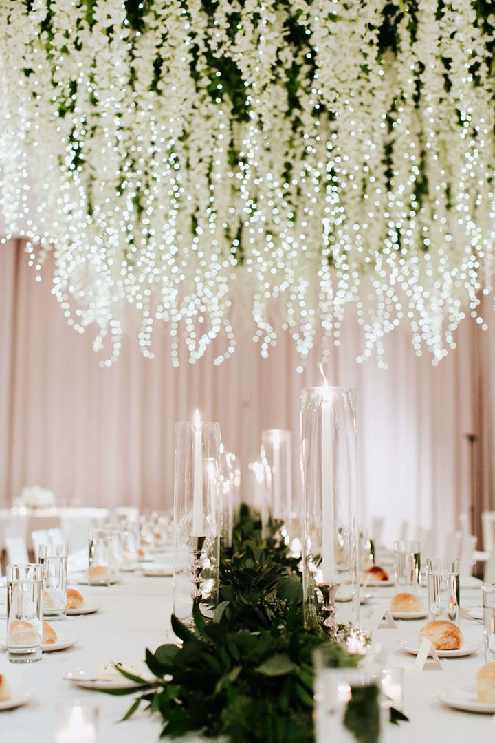 hanging centerpieces